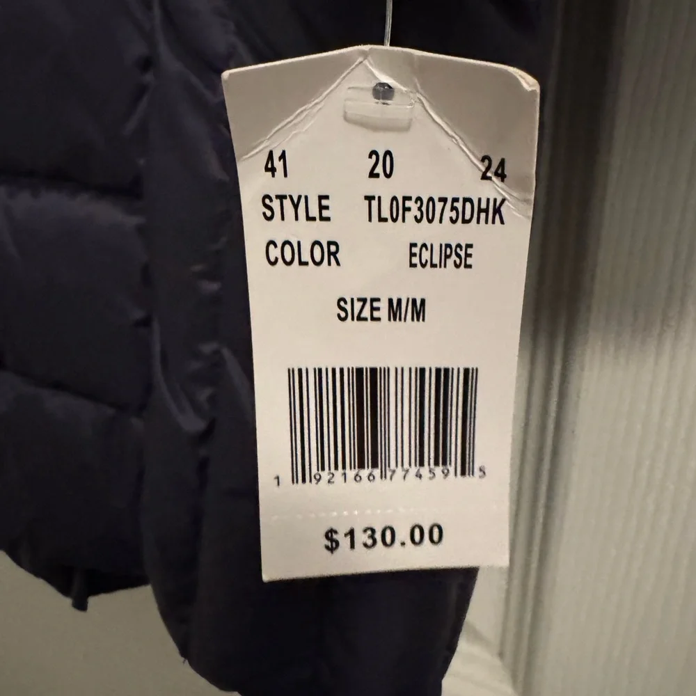 Heat Keep Women's Long Puffer Jacket - Dark Purple - Picture 2 of 3